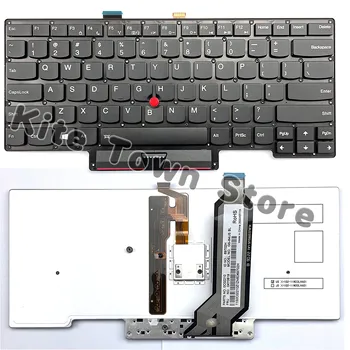 Новая клавиатура с американской раскладкой с подсветкой и указателем мыши для Lenovo Thinkpad X1 Carbon 1-го поколения (версия 2013) X1C 2013 04Y0819 04Y0786