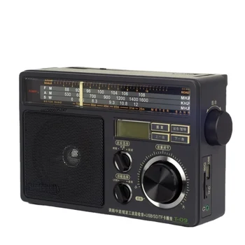 T-09 FM MW SW U Диск TF Карта MP3-плеер Средневолновое Коротковолновое трехдиапазонное радио
