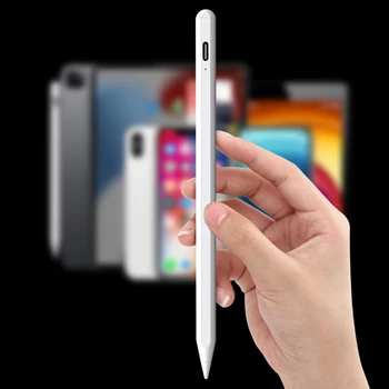 Стилус Для Apple Pencil 2 1 Для iPad Air Pro Сенсорная ручка С Магнитной Беспроводной Зарядкой Стилус-карандаш Для IOS Android Планшетного Телефона