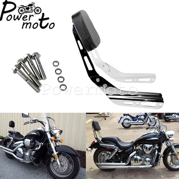 1 Комплект Хромированной Мотоциклетной Спинки Fire Flame Sissy Bar С Накладками Для Honda VTX1800F VTX 1800F 2005-2011 VTX1300C VTX1800C