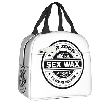 Сумка для обедов из секс-воска Mr Zogs, многоразовый термоохладитель, изолированная коробка для Бенто для женщин, детей, работы, школы, Пикника, путешествий, сумки для еды