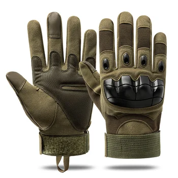 Тактические военные перчатки Перчатки для стрельбы Сенсорный дизайн Спортивные Защитные Перчатки для Фитнеса Мотоциклетные Охотничьи Походные перчатки с полными пальцами