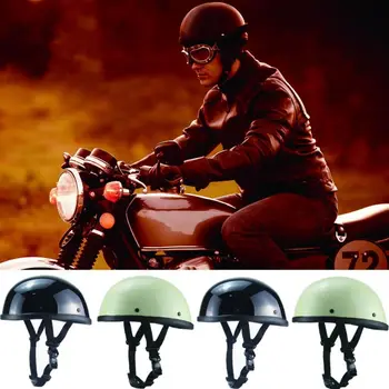 Удобная шапочка-шлем, Ностальгическая Легкая Портативная половина Шлема, Кепка в немецком стиле, шлем для верховой езды, мотоцикл, MTB, Скутер