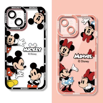Прозрачный чехол для телефона Disney Mickey для Realme GT Neo 2 3 5 7 7i 8 8i 9 Pro Plus C11 C15 C2 C20 C21 C21Y C31 C35, Мягкий Силиконовый чехол