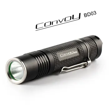 Convoy BD03 фонарик XML2 U2 LED 18650 фонарик Светодиодный фонарик, факел, фонарь, самооборона, фонарь для кемпинга, лампа