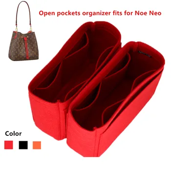 Подходит для Neo noe, сумки-вкладыши, органайзер, косметичка, Открытый органайзер, дорожный внутренний кошелек, Портативная косметическая основа для neonoe