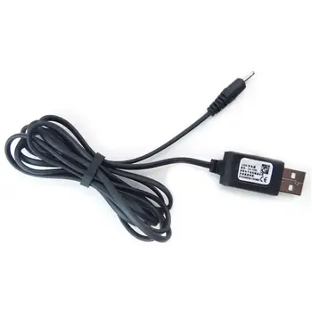 100-240 В 50-60 Гц 75 мА 130 см Маленький Контактный USB-кабель длиной 130 см, маленький Контактный 2 мм, к USB-зарядному Кабелю для Nokia Mobile CA-100C