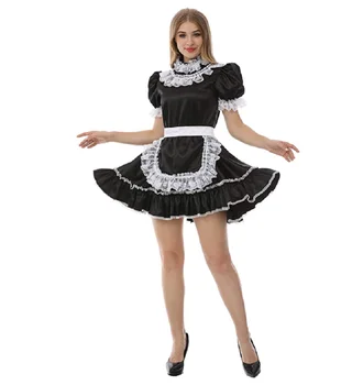Новая Горячая Распродажа, Черное Кружевное платье с низкой Драпировкой, женское Платье для Косплея на заказ