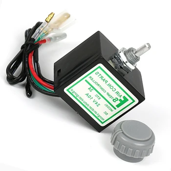 Переключатель термостата Для ремонта регулятора кондиционера Прочный контроллер для грузовика Переключатели поворотного управления Аксессуары