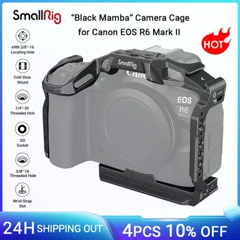 Держатель камеры SmallRig “Black Mamba” для Canon EOS R6 Mark II, Встроенная Быстроразъемная пластина Arca-Swiss для карданов DJI RS2/RS3 Pro