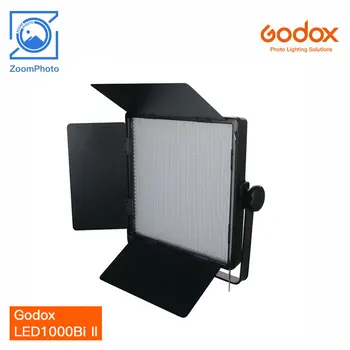 Godox LED1000Bi II Светодиодный Светильник для Видеосъемки, Заполняющий светильник, светодиодная панель 3300 К-5600 К С дистанционным управлением