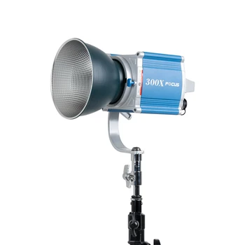LS 300X Focus 300W Led Video Light двухцветный 2700K-6500K COB Дневной Свет CRI 95 + Сбалансированный Прожектор для фотосъемки на открытом воздухе
