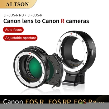 ALTSON EF-EOS R Адаптер для объектива Canon EF-RF с кольцевым преобразователем объектива с автоматической фокусировкой, Совместимый для камеры Canon EOS RF Mount RP R3 R5 R7