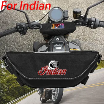 Для индийского FTR 1200 S FTR R 2023 FTR1200 Carbon/Rally Chief ВИНТАЖНЫЙ аксессуар для мотоцикла Scout ручка водонепроницаемая сумка