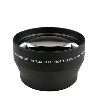увеличение телеобъектива 2,2 x 62 мм для 62-мм цифровой зеркальной камеры Canon nikon
