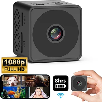 Q16B 360-градусная камера wifi высокой четкости инфракрасного ночного видения спортивная камера на открытом воздухе домашняя камера безопасности 1080P для TF карты