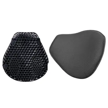 3D Honeycomb Амортизирующие сиденья Moto 3D Honeycomb Амортизирующее Поглощение ударов Дышащее Сиденье Honeycomb для снижения давления На сиденье