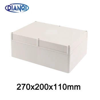 пластиковая водонепроницаемая коробка, пластиковый корпус, уплотнительная коробка 270x200x110