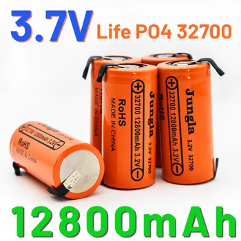 Nieuwe Grote Capaciteit 3.2V 32700 12800Mah LiFePO4 Batterij 35A Continue Afvoer Maximale 55A High-Power Batterij + Diy Nikkel V