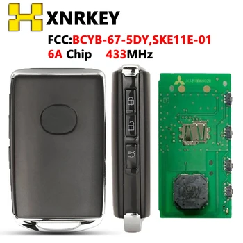 XNRKEY Модель SKE11E-01/BCYB-67-5DYA Дистанционный Смарт-ключ без ключа для Mazda 3 Axela 2019 2020 2021 433 МГц