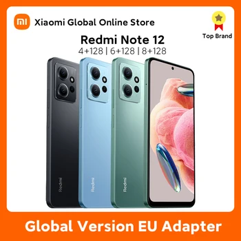 Xiaomi Redmi Note 12 Глобальная версия 120 Гц AMOLED 33 Вт Быстрая зарядка Snapdragon® 685 50-мегапиксельная камера