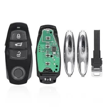 315 МГц 3 Кнопки Smart Car Remote Key ID46 PCF7945 Замена Чипа Автомобильный Ключ для VW- Фольксваген-Туарег- 2010-2014