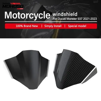 Аксессуары Для мотоциклов Ducati Monster 937 2021 2022 2023 Козырек Лобового Стекла Защитная Крышка Ветрового Стекла Monster937 21-23