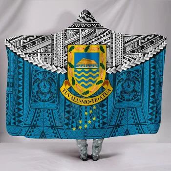 Специальное одеяло С капюшоном Tuvalu, Носимое Одеяло с 3D принтом Для Взрослых И Детей, Различные типы Одеял с капюшоном