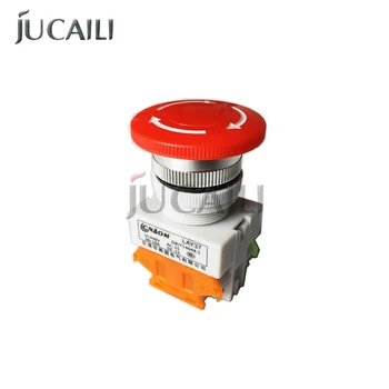 Jucaili 10 шт. Струйный принтер хорошего качества, выключатель аварийной остановки, Грибовидный выключатель для широкоформатного принтера