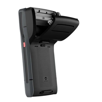 Мобильный Портативный POS-терминал со встроенной наклейкой для этикеток и термопринтером Android 9.0, прочный КПК со сканером штрих-кода