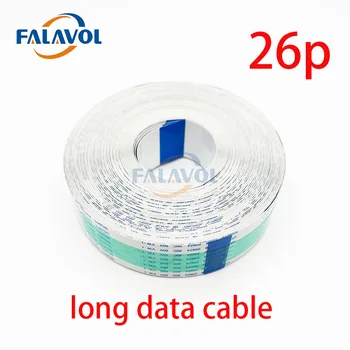 FALAVOL 26 контактов длинный кабель для передачи данных Senyang board шаг кабеля 1,0 мм B для XP600/DX5/DX7/I3200 головка для принтера FFC плоский кабель 26P