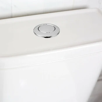 Ванная Комната Кнопка Унитаза Кнопка Одиночного Смыва Резервуар для воды Круглые Стержни Клапанов Кнопка Экономии Для Бачка Аксессуары для ванной комнаты