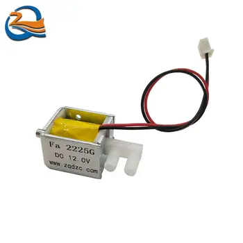 ZQ Микро Мини Электромагнитный клапан постоянного тока 6 В 12 В 24 В Нормально закрытый N/C Водяной клапан Управления N/C Клапаном Электромагнитный клапан для полива