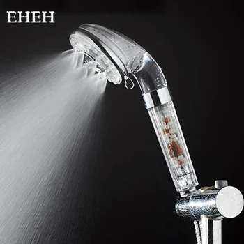 3-функциональная спа-насадка для душа EHEH, Водосберегающий Ручной фильтр высокого давления ABS, Здоровая насадка для душа, Роскошная Распылительная насадка