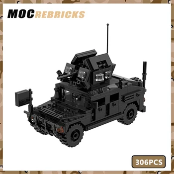 Военное Оружие Серии HMMWV M-1151 Транспортные Средства MOC Строительный Блок Бронетранспортер Обучающие Игрушки 