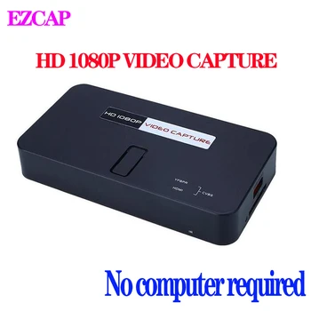 EZCAP 284 Запись видео в формате 1080P HD, Видеорегистратор для XBOX PS3 PS4, медицинский онлайн-Видеомагнитофон для прямой трансляции