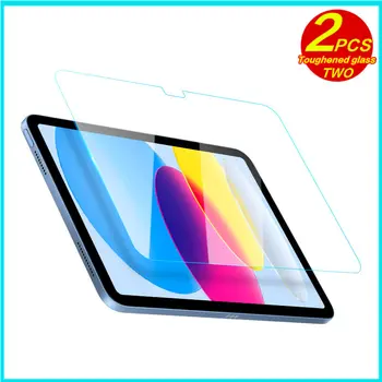 HUWEI Закаленное стекло для нового планшета iPad 10 2022 10-го поколения, стальная пленка для защиты экрана для Apple iPad 10,9-дюймовый чехол 2022