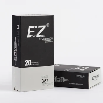 Иглы для тату-картриджа EZ Revolution с круглым вкладышем 3RL 0,30 мм для ротационных тату-ручек и ручек 20 шт./кор.