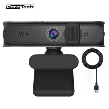 Веб-камера K50 5MP 1080p Чехол для веб-камеры с автоматической фокусировкой, веб-камера с микрофоном, веб-камера для компьютерных Видеозвонков