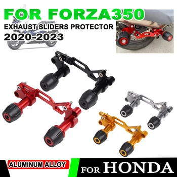 Для Honda Forza 350 Forza350 NSS 2020 2021 2022 2023 Аксессуары Для Мотоциклов Слайдеры Глушителя Задний Защитный Противоаварийный Слайдер