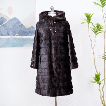 Пальто из искусственного меха, куртка, однотонная модная теплая верхняя одежда с длинными рукавами, супер горячее зимнее толстое женское пальто