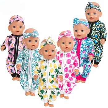 Новые комбинезоны, кукольная одежда, подходящая для куклы 43 см, одежда для куклы born baby, аксессуары для куклы Реборн