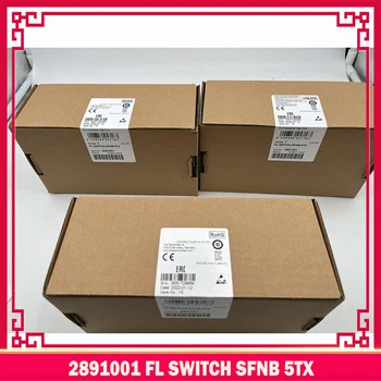 Для Phoenix Industrial Ethernet Switch 5xTP RJ45 10/100 Мбит/с Работает 2891001 FL SWITCH SFNB 5TX