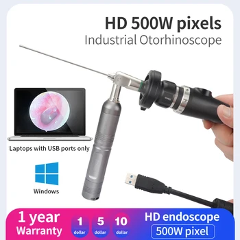 ЛОР-эндоскоп Ultra HD 2,7 мм для поддержки человеческого тела и домашних животных, ноутбук и телевизор с интерфейсом USB для использования эндоскопа