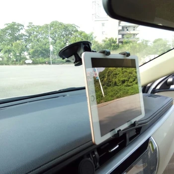 Держатель лобового стекла на приборной панели автомобиля, подставка для планшета Ipad Galaxy Tab 7-11 Дюймов, Высококачественный Жесткий пластик, Совместимый с Широким