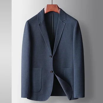 C1595-2023 новый костюм мужской однотонный костюм повседневная куртка