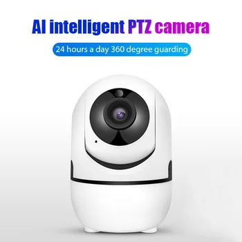 Беспроводная камера наблюдения WiFi IP-камера 1080P Камера автоматического Слежения Ночного Видения Домашний Детский видео Монитор безопасности