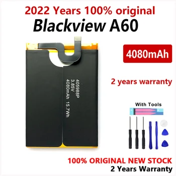 100% Оригинальный 4080 мАч A60 Сменный аккумулятор для Blackview A60 405988p Высококачественные аккумуляторы Bateria С подарочными инструментами