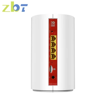 ZBT 5G Маршрутизатор Wifi6 Mesh CAT12 5G Глобальный Модем 1800 Мбит/с Sim-карта Openwrt Разблокирована 3 Гигабитной локальной сетью Двухдиапазонный 5 ГГц 2,4 G WIFI