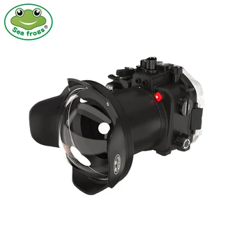 Seafrogs Чехол для камеры для подводного плавания Sony A7RVI, оборудование для подводной съемки, Водонепроницаемый корпус камеры, Аксессуары